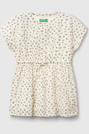 Benetton Dress With Animal Print