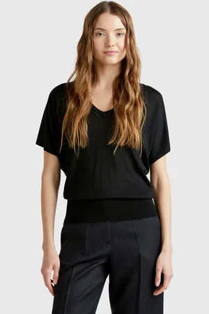 Benetton Short Sleeve Sweater