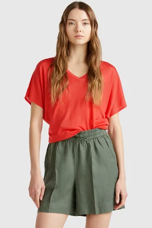 Benetton Short Sleeve Sweater