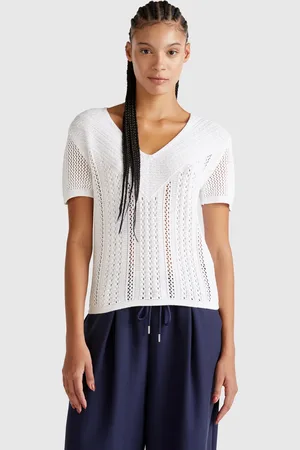 Benetton Perforated Sweater