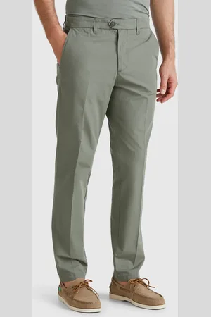 Benetton Slim Fit Chinos In Light Cotton