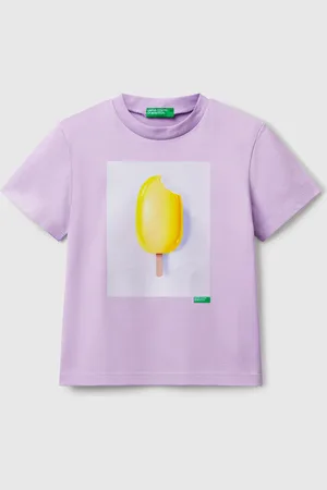 Benetton T-shirt With Ice Cream Print