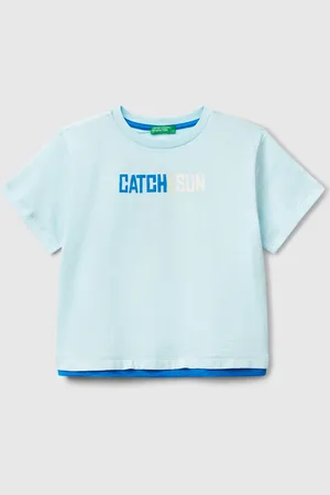 Benetton Oversized T-shirt In Lightweight Cotton