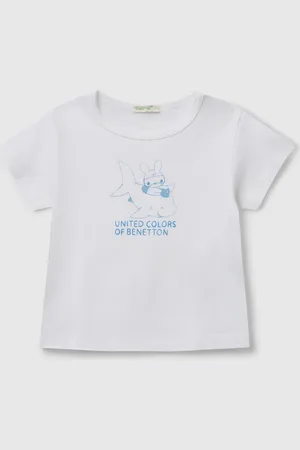 Benetton Short Sleeve T-shirt With Print