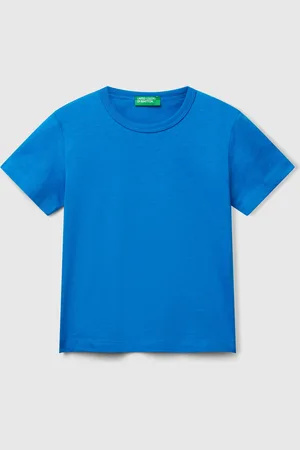 Benetton T-shirt In Organic Cotton With Print