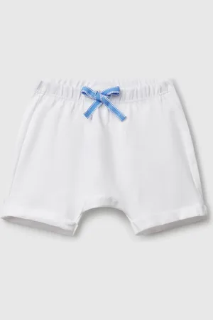 Benetton Shorts With Patch On The Back