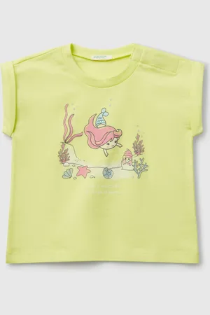 Benetton Short Sleeve T-shirt With Print