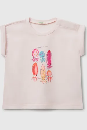 Benetton Short Sleeve T-shirt With Print
