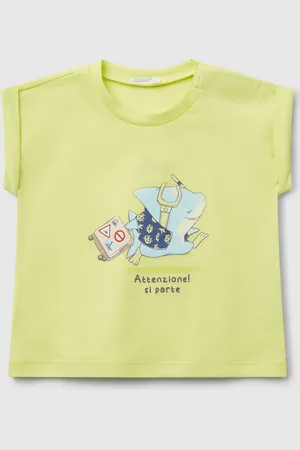 Benetton Short Sleeve T-shirt With Print