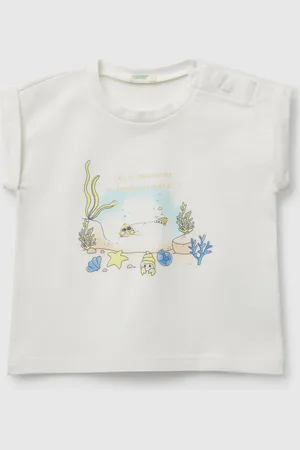 Benetton Short Sleeve T-shirt With Print