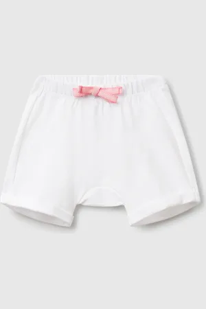 Benetton Shorts With Patch On The Back