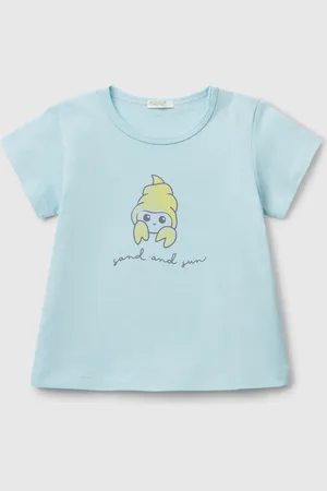 Benetton Short Sleeve T-shirt With Print