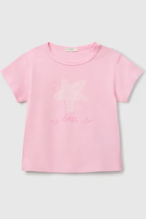 Benetton Short Sleeve T-shirt With Print