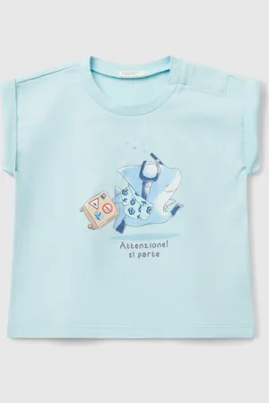 Benetton Short Sleeve T-shirt With Print