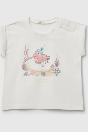 Benetton Short Sleeve T-shirt With Print