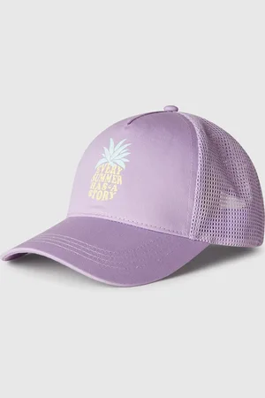 Benetton Baseball Hat In Cotton And Mesh