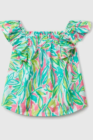 Benetton Top With Floral Print