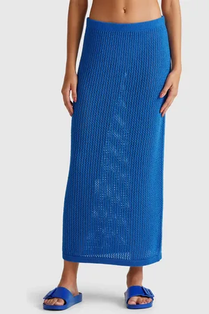 Benetton Knit Tricot Skirt