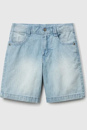 Benetton Straight Check Shorts
