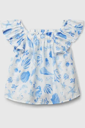 Benetton Top With Floral Print