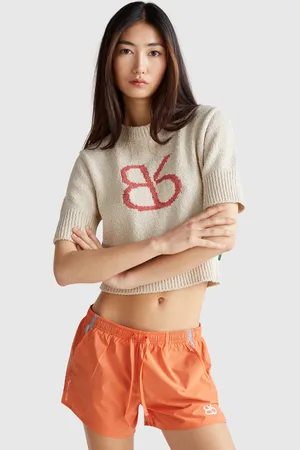 Benetton Short Sleeve Sweater
