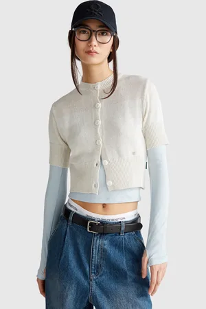 Benetton Short Sleeve Cardigan