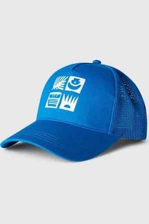 Benetton Baseball Hat In Cotton And Mesh
