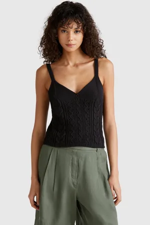 Benetton Crochet Top