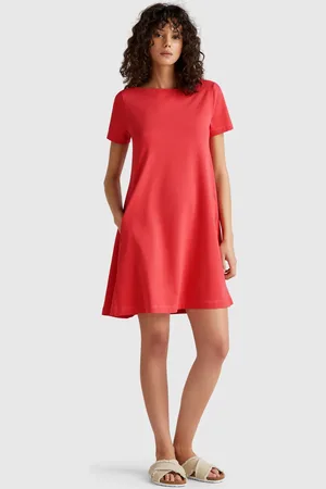 Benetton Short Flared Dress