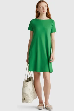 Benetton Short Flared Dress
