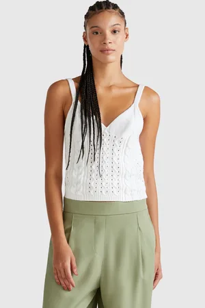 Benetton Crochet Top