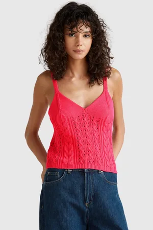 Benetton Crochet Top