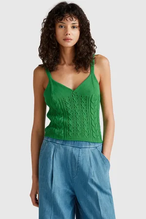 Benetton Crochet Top