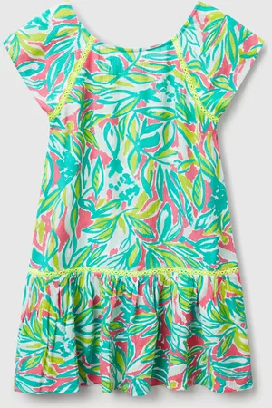 Benetton Dress With Tropical Print