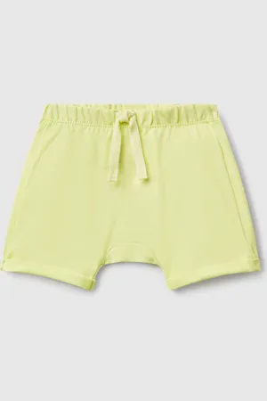 Benetton Shorts With Patch On The Back