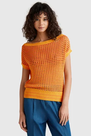 Benetton Crochet Sweater