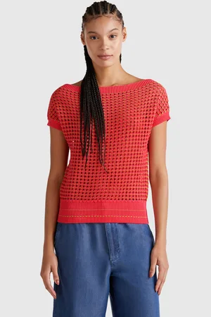 Benetton Crochet Sweater