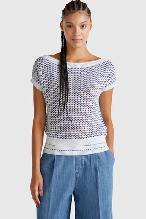 Benetton Crochet Sweater
