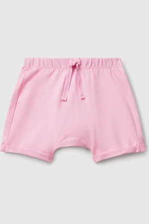 Benetton Shorts With Patch On The Back