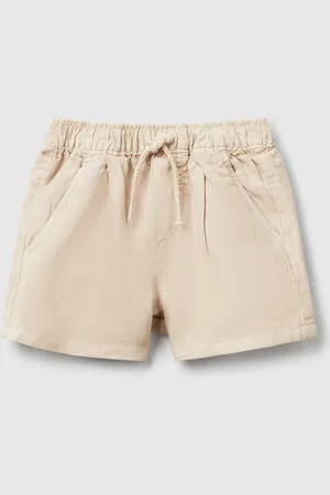 Benetton Shorts In Linen Blend