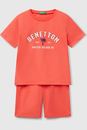Benetton Pyjamas In 100% Cotton With Logo