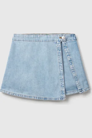 Benetton Denim Culottes