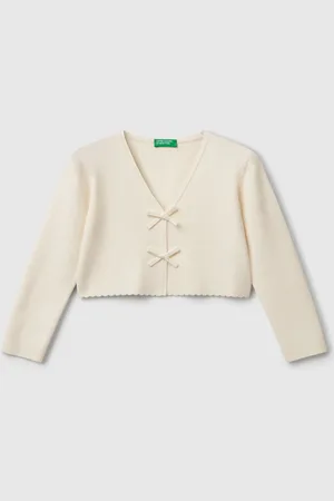 Benetton Cardigan With Bows