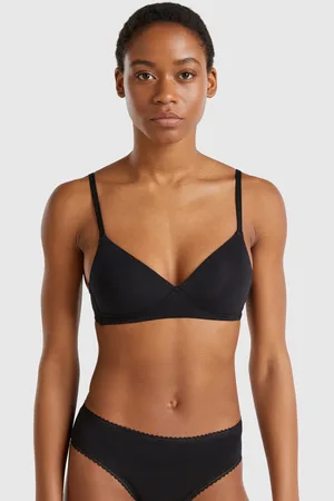 Benetton Padded Bra In Cotton