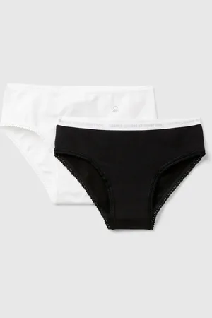 Benetton Two Underwear In Stretch Cotton