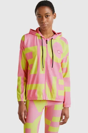 Benetton Sporty Sweatshirt With Logo Print