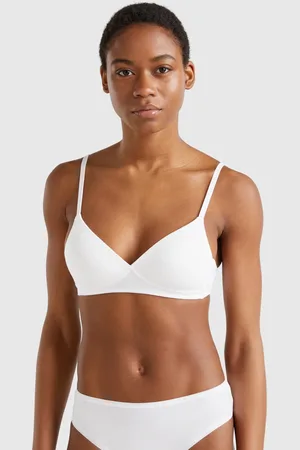 Benetton Padded Bra In Cotton