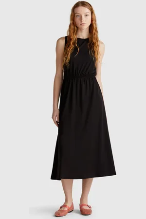 Benetton Dress With Open Back