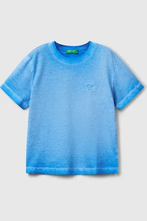 Benetton Oversized T-shirt With Embroidery