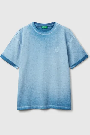 Benetton Oversized T-shirt With Embroidery